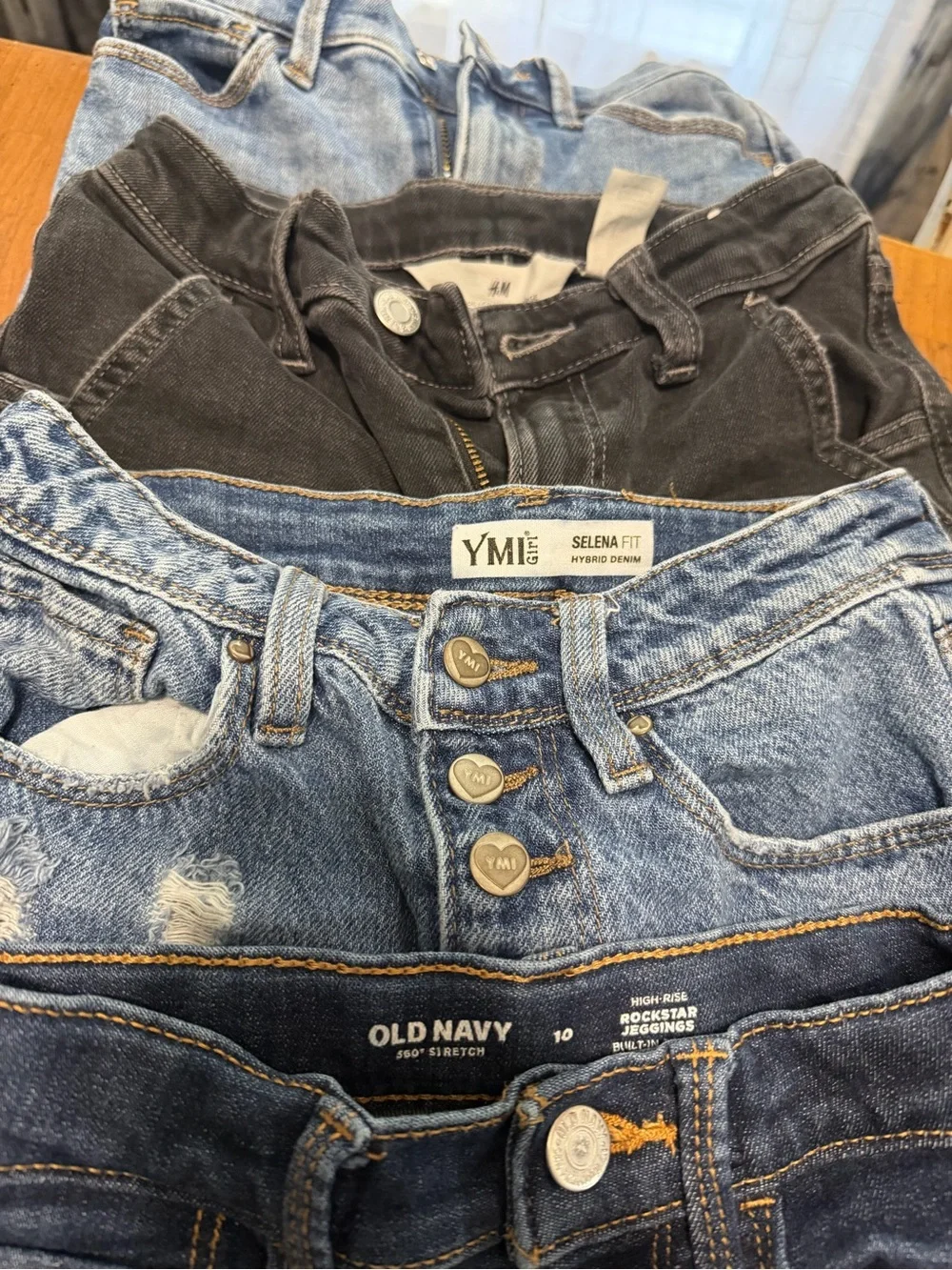 Mixed Old Navy Denim Jeans RockStar